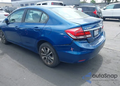 2015 Honda Civic Ex из США, поврежденный, VIN 2HGFB2F82FH536371